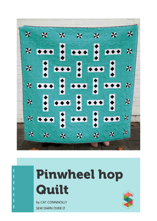 Pinwheel Hop quilt pattern