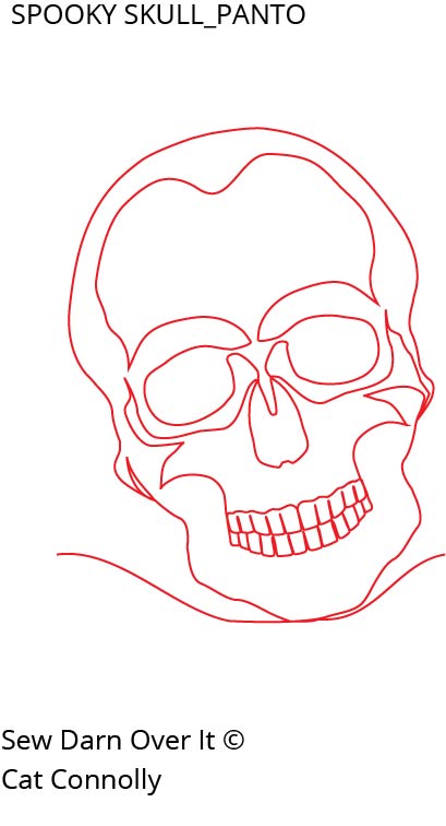 Spooky Skull bones Panto E2E